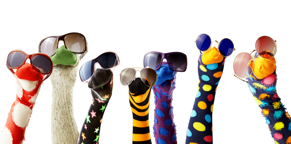 Firmensocken fr Mitarbeiter